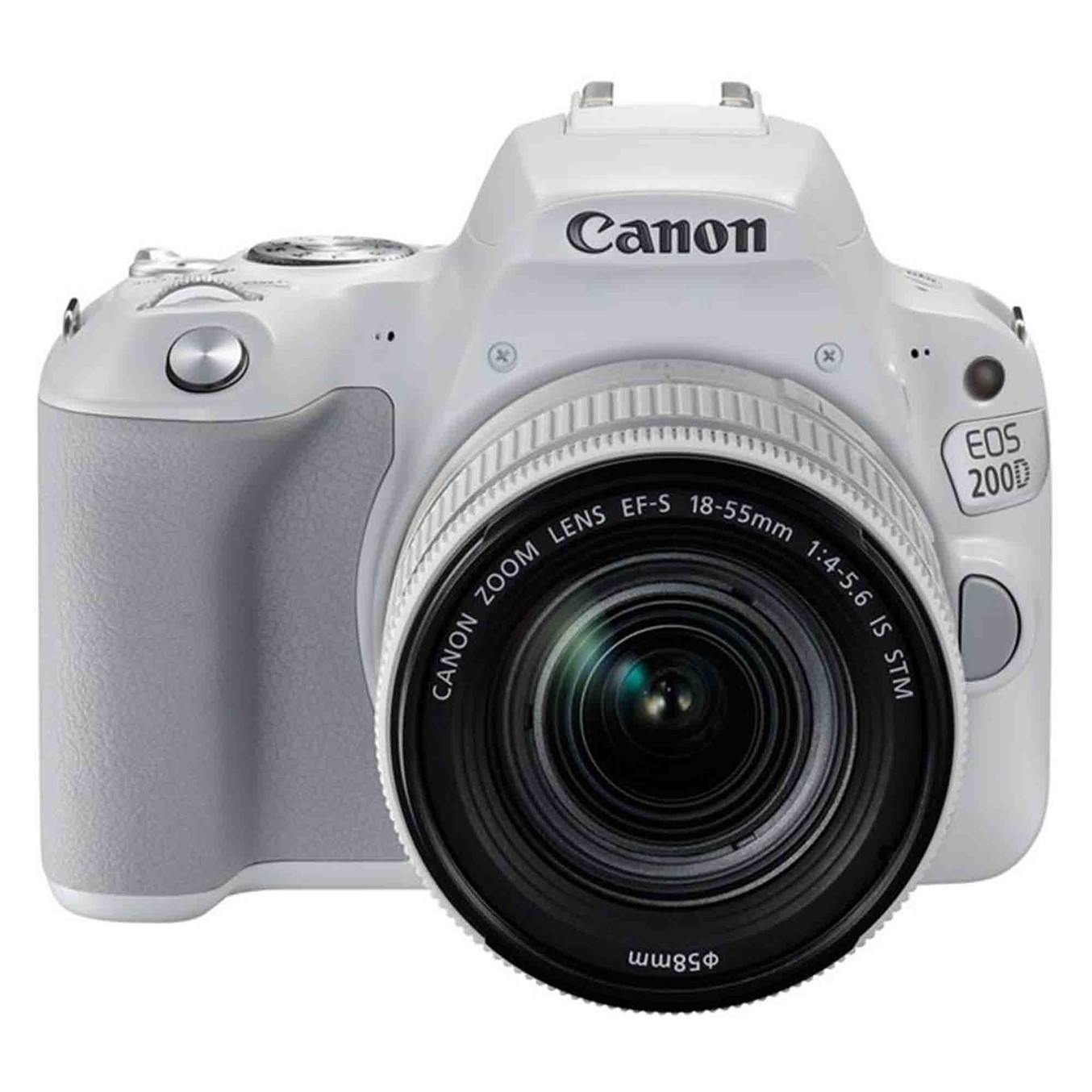 Camara digital reflex canon eos 200d + 18 - 55stm cmos - 24 Camara digital reflex canon eos 200d + 18 - 55stm cmos - 24.2mp - digic 7 - 9 puntos de enfoque - blanco