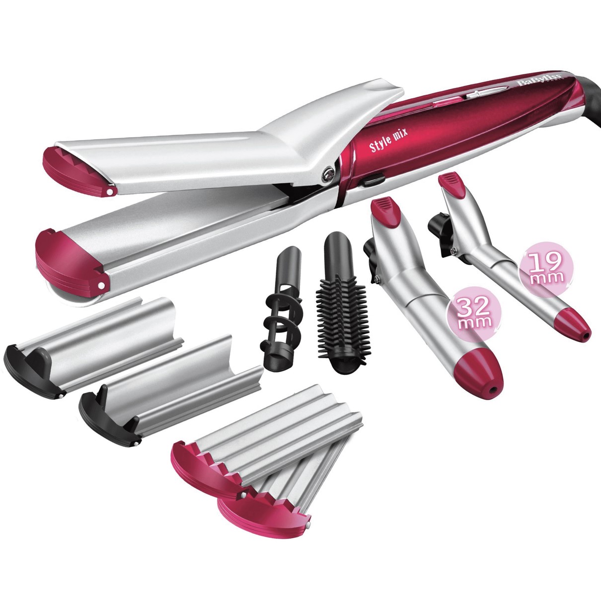 Kit moldeador de pelo 10 en 1 babyliss ms21e multistyler