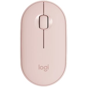 Mouse raton logitech pebble m350 optico wireless inalambrico 1000dpi rosa