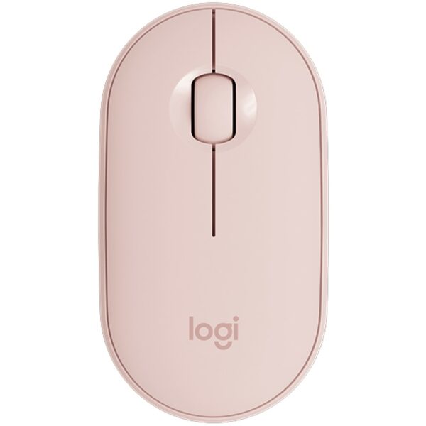 Mouse raton logitech pebble m350 optico wireless inalambrico 1000dpi rosa