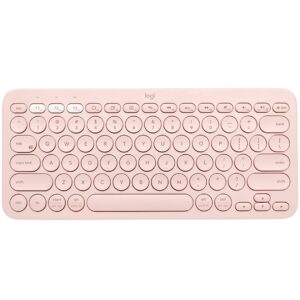 Teclado logitech k380 multi - device bluetooth rosa