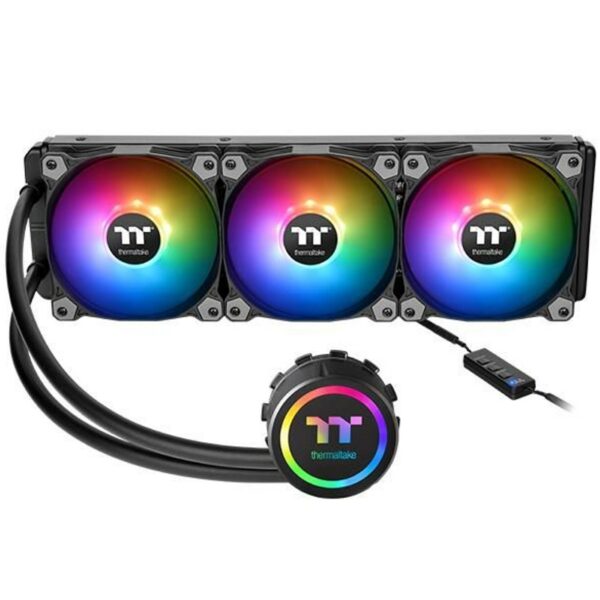 Ventilador disipador cpu gaming all in one thermaltake water 3.0 360 argb sync 120mm + refrigeracion liquida