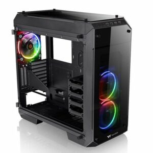 Torre e - atx thermaltake view 71 tg argb plus negro 2 ven 140mm+ven 140mm incluido - 4xcristal temp ca - 1i7 - 00f1wn - 03