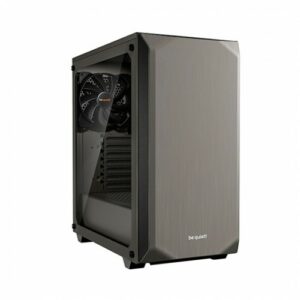 Torre atx be quiet! pure base 500 window gray insonorizada - incluye 2 vent. 140mm bgw36