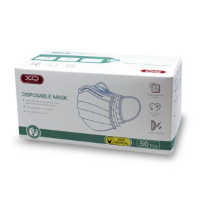 Mascarilla higienica caja de 50 unidades triple capa.