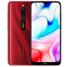 Telefono movil smartphone xiaomi redmi 8 rojo -  6.22pulgadas -  32gb rom -  3gb ram -  12+2 mpx -  8 mpx -  5000 mah -  huella -  4g