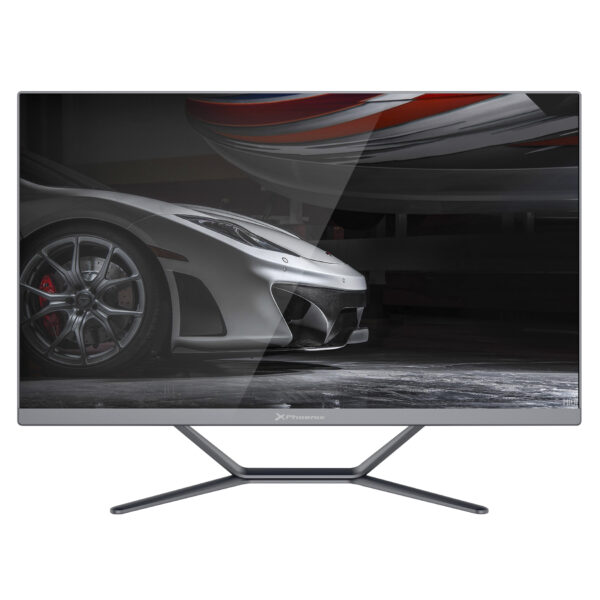 Barebone all in one aio phoenix  pantalla led full hd 23.8''slim  usb hd audio lector tarjeta memoria incluye placa b360 y cargador 180w