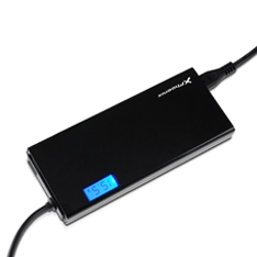 Adaptador cargador de corriente universal  automatico 90w phoenix pantalla lcd (incluye 12 conectores) para portatiles - netbooks con puerto usb -