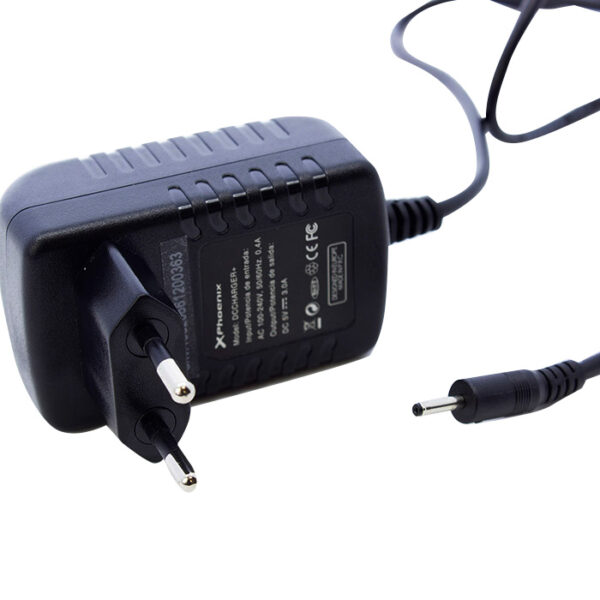 Cargador adaptador universal ac - dc universal de pared phoenix phdccharger+ 5v 3a negro