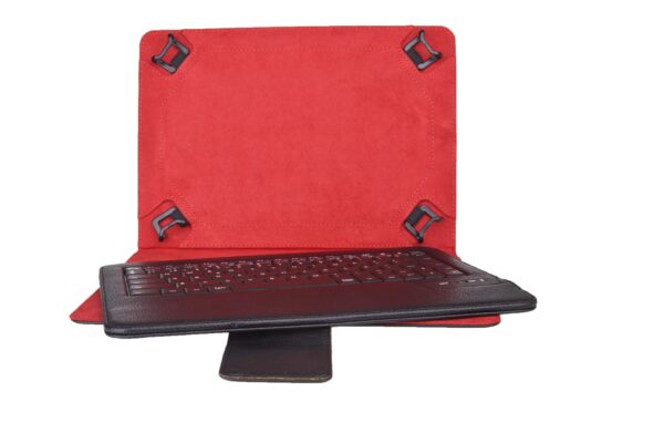 Funda universal + teclado bluetooth phoenix para tablet - ipad - ebook 9'' - 10.2pulgadas - negra