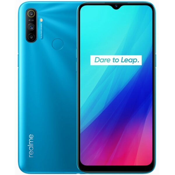 Telefono movil smartphone realme c3 frozen blue - 6.5pulgadas - 64gb rom - 3gb ram - 12x3mpx -  2mpx - lector huella