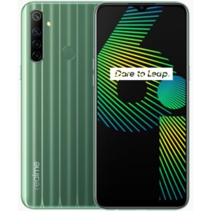 Telefono movil smartphone realme 6i green tea - 6.5pulgadas - 128gb rom - 4gb ram - 48mpx -  16mpx - lector de huella