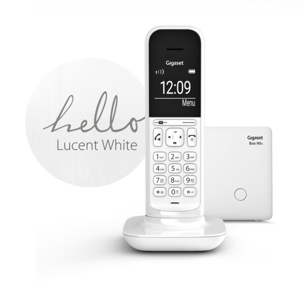 Telefono fijo inalambrico gigaset cl390 blanco