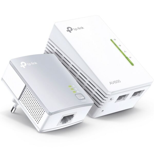 Kit de extensores powerline tp - link tl - wpa4221 kit wifi av600