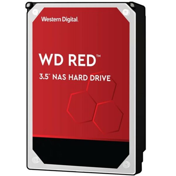 Disco duro interno hdd wd western digital nas red wd40efax 4tb 4000gb 3.5pulgadas sata 6 5400rpm 256mb