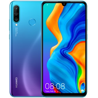 Telefono movil smartphone huawei p30 lite peacock blue - 6 Telefono movil smartphone huawei p30 lite peacock blue - 6.15pulgadas - 128gb rom - 4gb ram - 48+8+2mpx - 24mpx - octa core - 3340 mah - huella